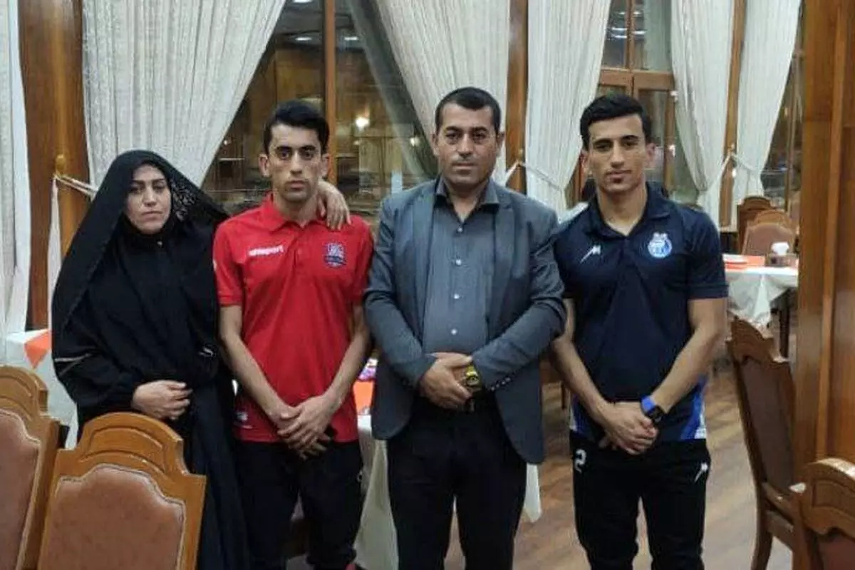 عکس خانوادگی صالح حردانی