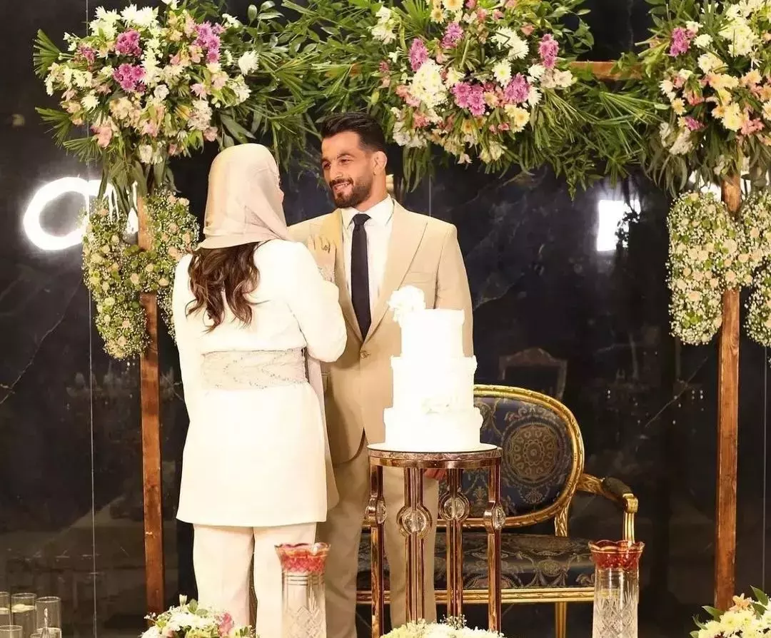 حسن یزدانی و همسرش