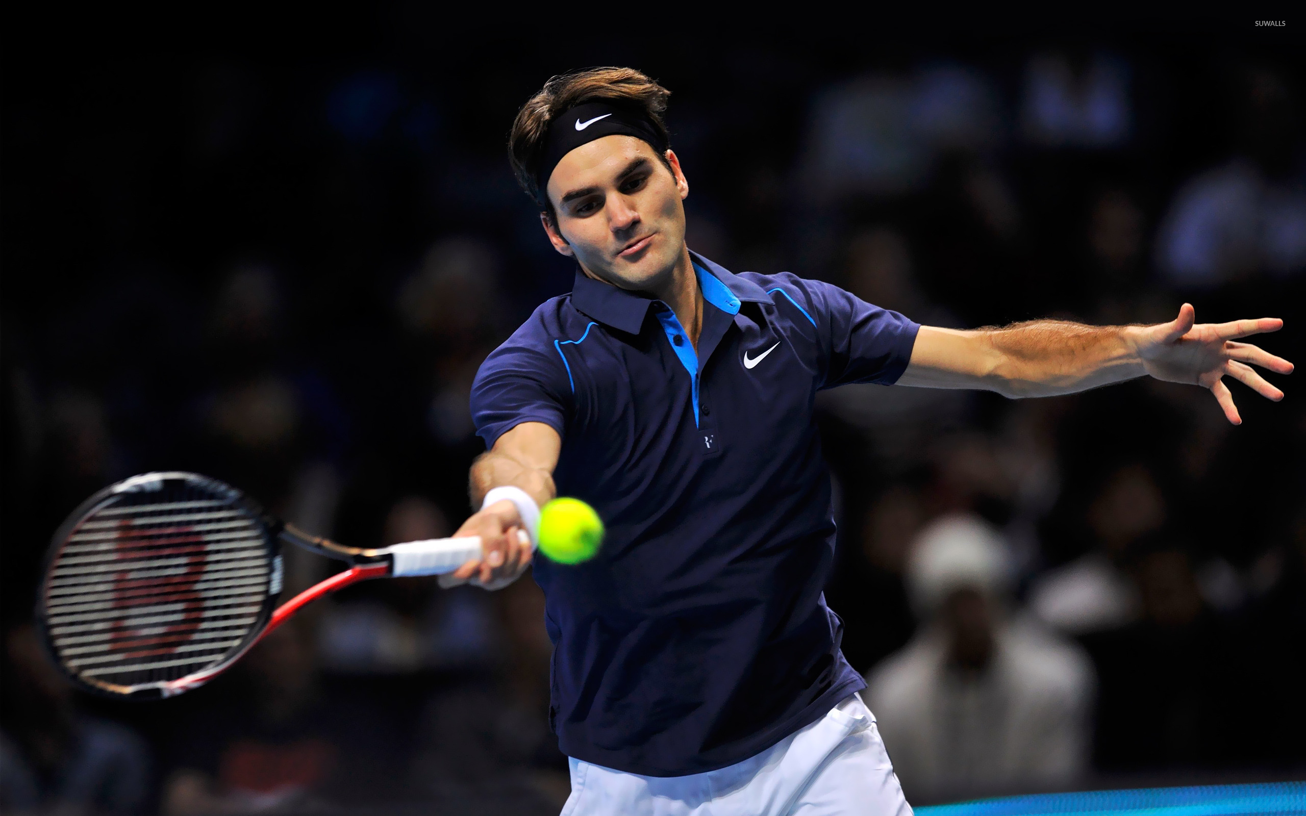 wallpaper 4k Roger Federer