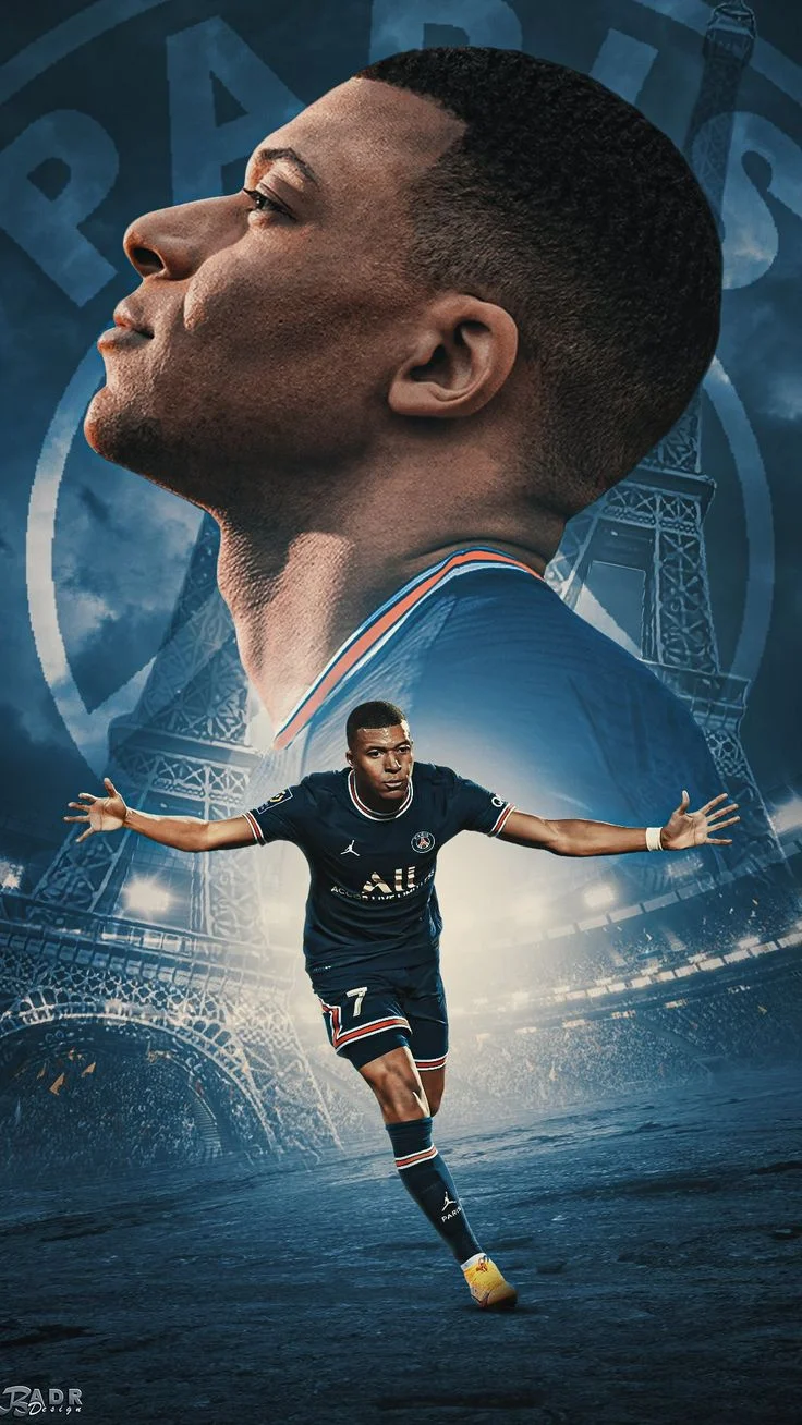 wallpaper Kylian Mbappe
