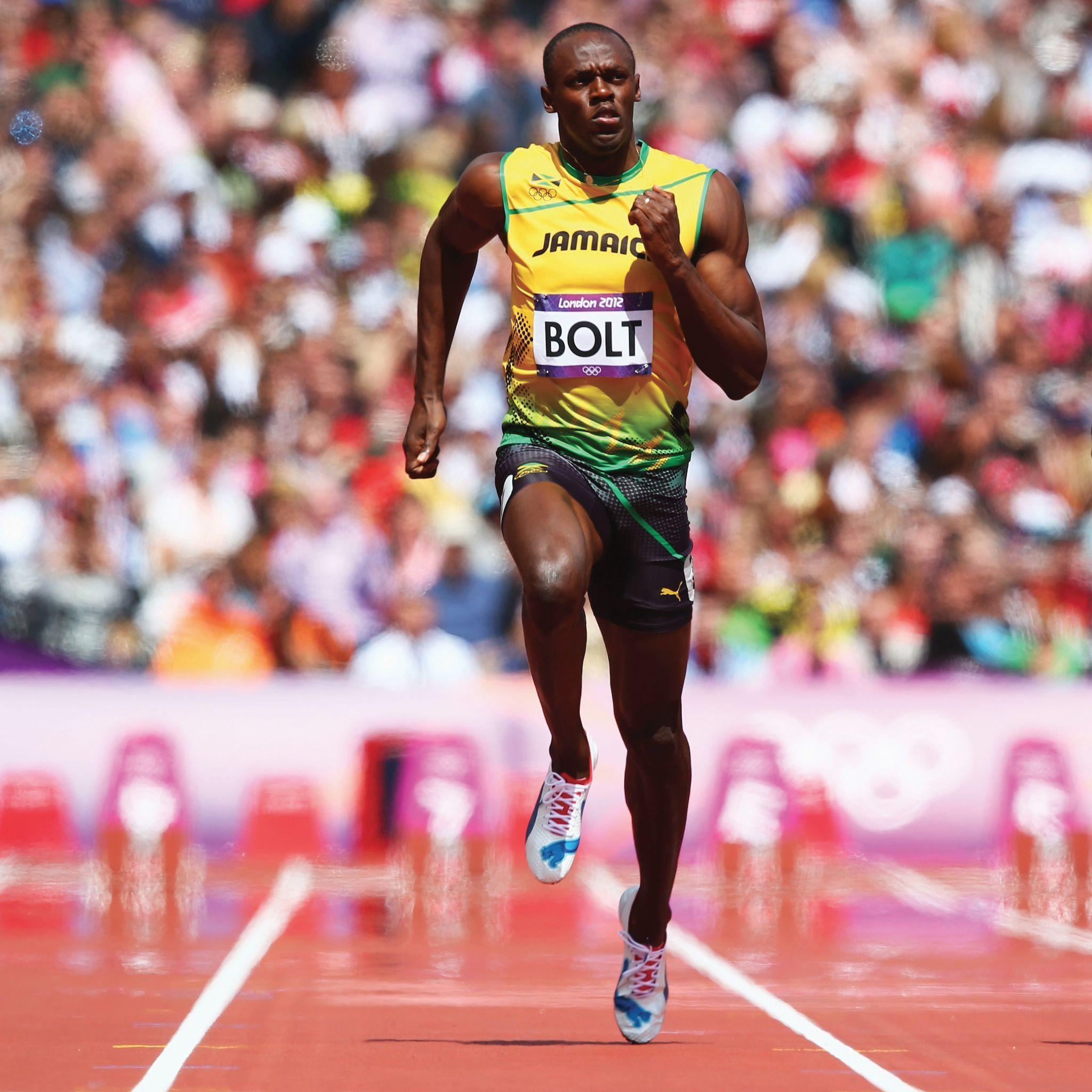 wallpaper 4k Usain Bolt