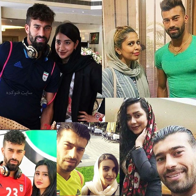 عکس دوست دختر رامین رضاییان
