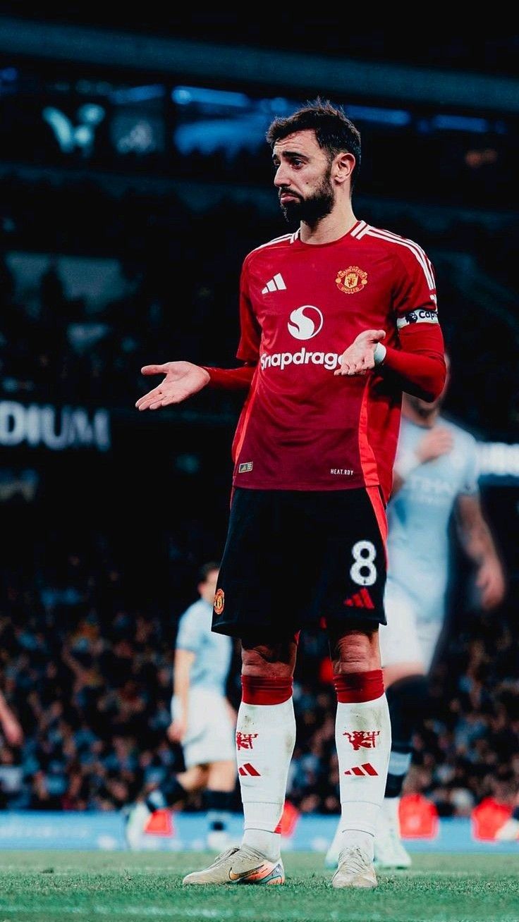 wallpaper 4k Bruno Fernandes 